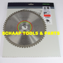 Cirkelzaagblad 216 x 2,3 x 30 mm 60 tanden Trapeziumvlaktand (TF) voor laminaat KS60E | 500123